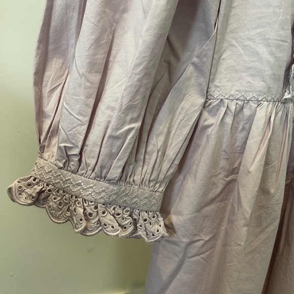 NWT DOEN Keisa Dress in Lilac. Child’s size 7-8. - Picture 4 of 8